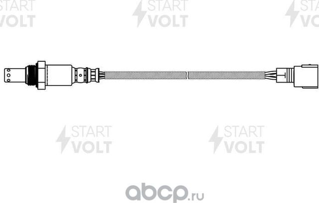 Лямбда-зонд (кислородный датчик) StartVOLT для Toyota Echo 2003-2005. Артикул VS-OS 2027