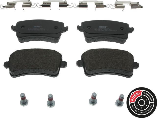 Тормозные колодки Ferodo Premier Eco Friction задние для Audi A4 IV (B8) 2007-2015. Артикул FDB4050