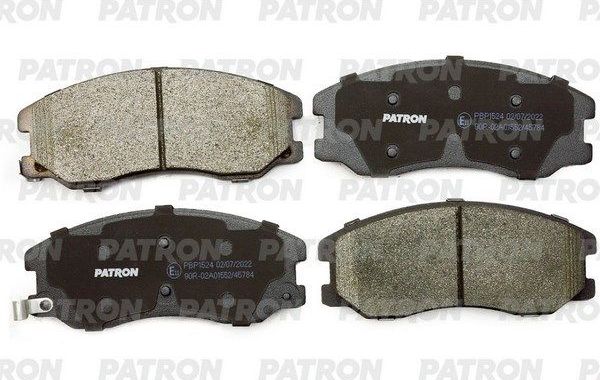 Тормозные колодки Patron передние для Chevrolet Equinox I 2003-2009. Артикул PBP1524