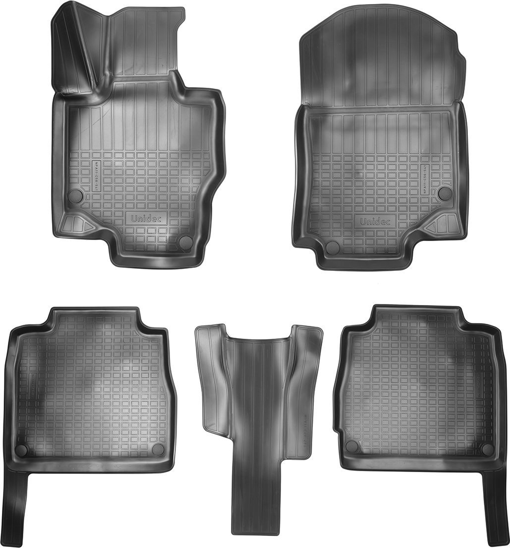 Коврики 3D Норпласт для салона Mercedes-Benz GLS-Класс X167 (5 мест) 2019-2026. Артикул NPA11-C56-541