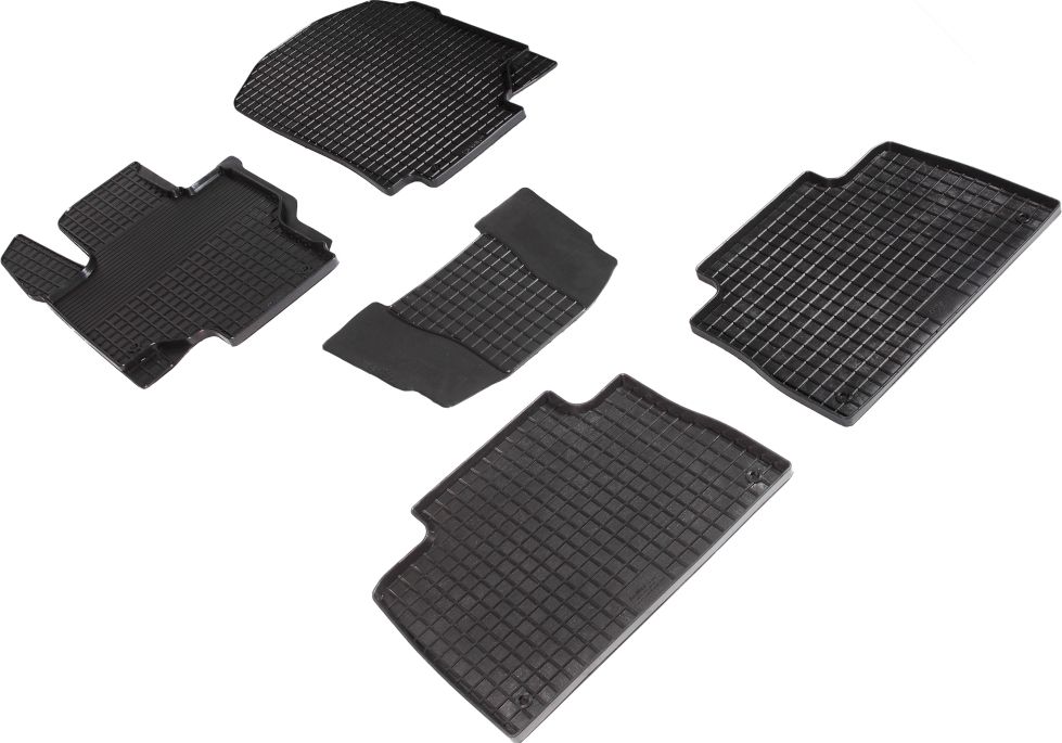 Коврики резиновые Seintex с узором сетка для салона Mercedes-Benz GLE-Класс II C167 Coupe 2019-2026. Артикул 95384
