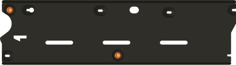 Защита Alfeco для топливопровода Renault Koleos II 2016-2026. Артикул ALF.15.49