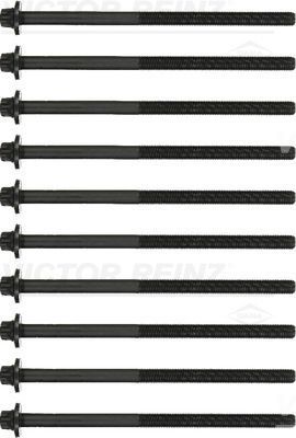 Комплект болтов ГБЦ Victor Reinz (сталь). Артикул 14-12813-01