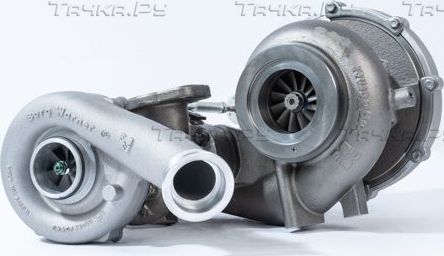 Турбина (турбокомпрессор) BorgWarner K24+K27 для MAN TGM 2005-2026. Артикул 10009980041