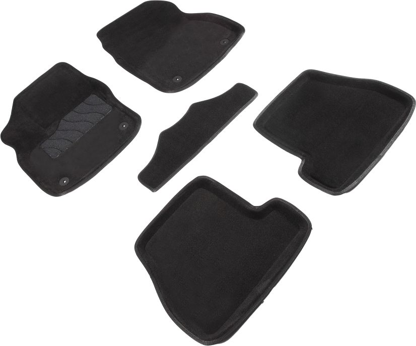 Коврики Seintex 3D ворсовые для салона Ford Focus III АКПП 2011-2015. Артикул 83437