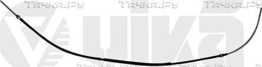 Трос ручника (тросик ручного тормоза) Vika. Артикул 66091558001