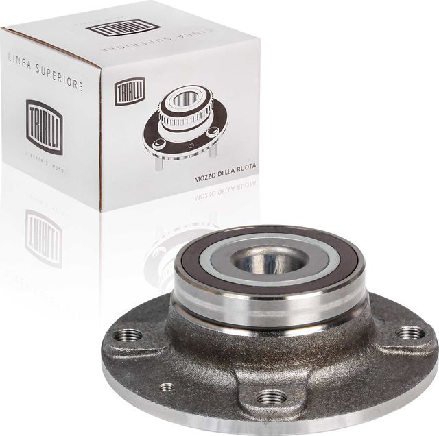 Ступица колеса с интегрированным подшипником (в сборе) Trialli задняя для Peugeot 307 I 2000-2009. Артикул MR 2081