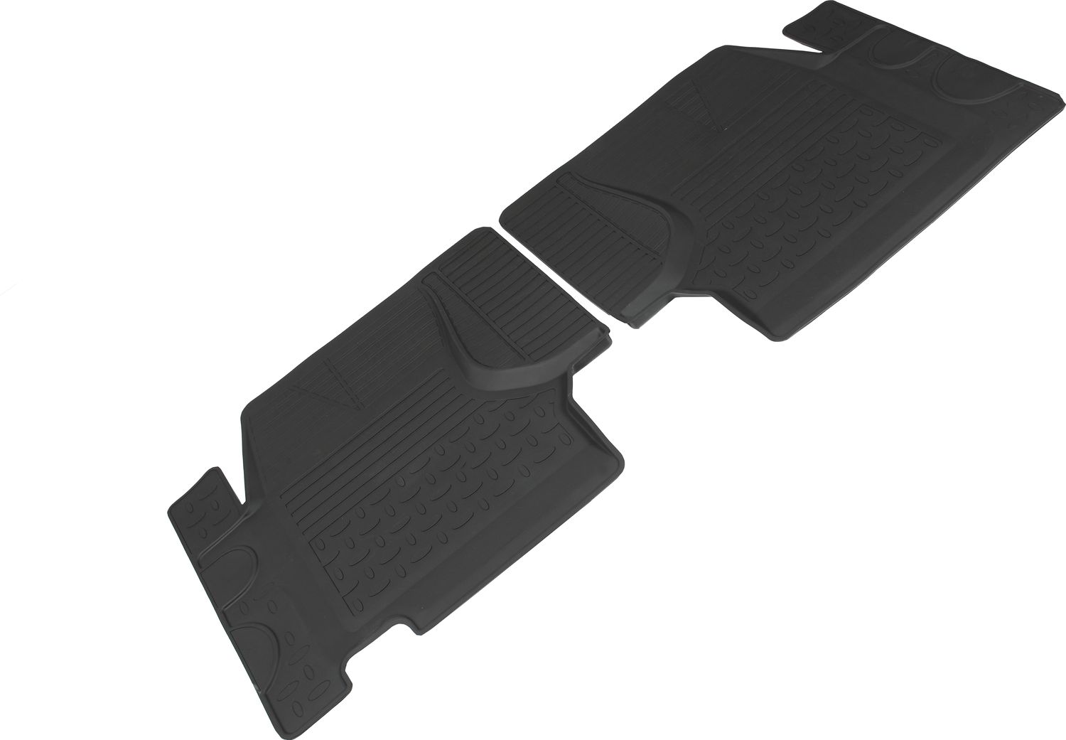 Коврики резиновые Seintex с высоким бортиком для салона ГАЗ Next 4WD 2013-2026. Артикул 90259