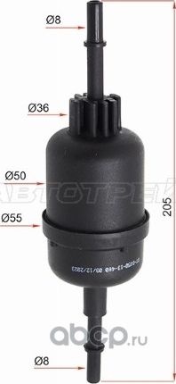 Фильтр топливный FORD FIESTA 02-MAZDA 2 03- (SAT). Артикул STD35013480