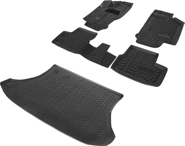 Коврики AutoFlex для салона и багажника Lada Granta I рестайлинг универсал 2018-2026. Артикул K9600201-4