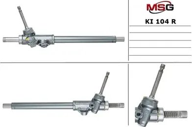 Рулевая рейка без ГУР восстановленная KIA Picanto 2011 (MSG). Артикул KI104R