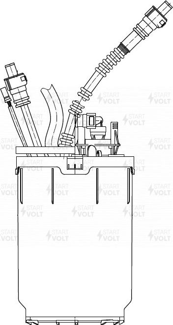 Бензонасос (топливный насос) StartVOLT. Артикул SFM 1831