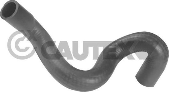 Патрубок радиатора (системы охлаждения) Cautex. Артикул 086730