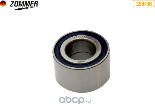 Подшипник 256706 ступицы 2108 зад, 1111 перед. (шарик двухряд) ZOMMER Zommer. Артикул Z256706