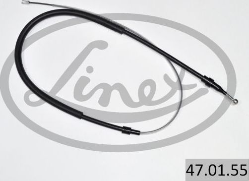 Трос ручника (тросик ручного тормоза) Linex правый/левый для Volkswagen Touran I 2003-2010. Артикул 47.01.55