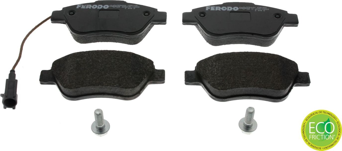 Тормозные колодки Ferodo Premier Eco Friction. Артикул FDB1466