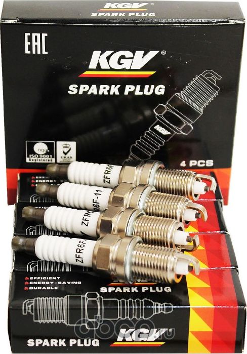 Свеча зажигания KGV HONDA Accord IV, V, VI. Civic IV, V, VI, CHEVROLET Cruze KGV. Артикул ZFR6F11