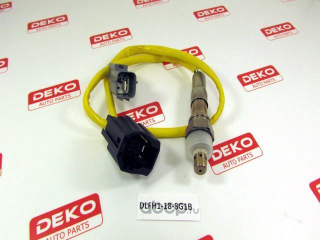 Датчик кислородный MAZ 6 2,3L 2005 - 2007 2 с двумя штекерами 5 контакт., арт. D (Deko). Артикул DLFH1188G1B