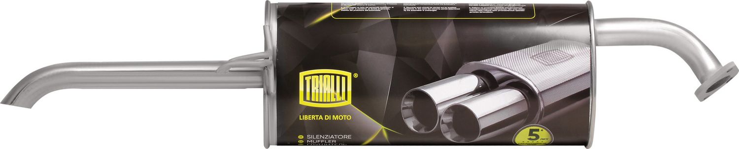 Глушитель (задняя часть) Trialli. Артикул EMM 0808