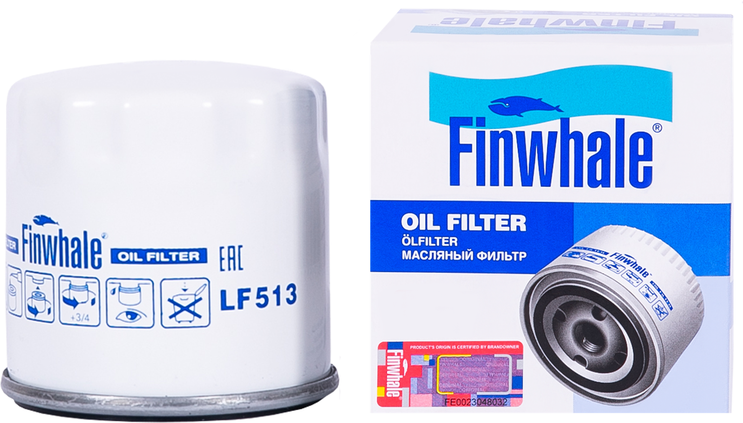 Масляный фильтр Finwhale. Артикул LF513