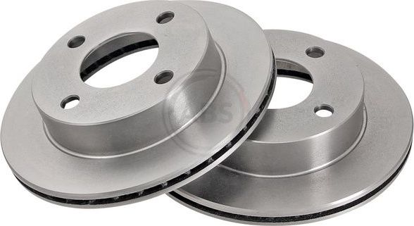 Тормозной диск ABS передний для Nissan Micra K10 1988-1992. Артикул 16156