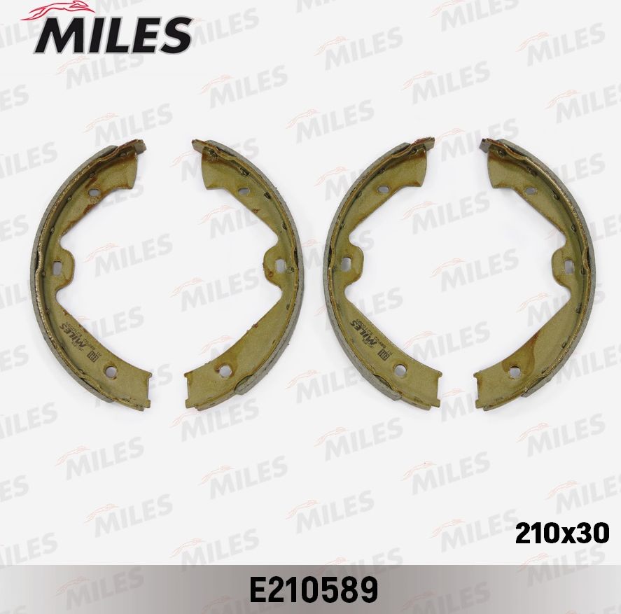Тормозные колодки (стояночная тормозная система) Miles. Артикул E210589