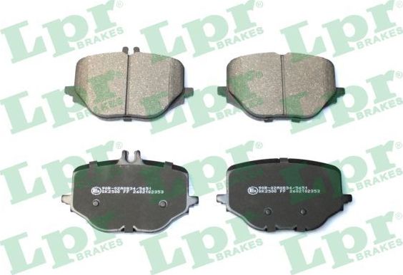 Тормозные колодки LPR. Артикул 05P2353