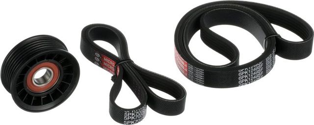 Приводной ремень поликлиновой с роликами (комплект) Gates Micro-V® Kit для Ford Focus II 2007-2012. Артикул K026PK1249SF