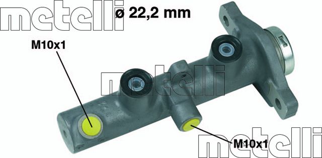 Тормозной цилиндр главный Metelli для Nissan Primera P12 2002-2008. Артикул 05-0430