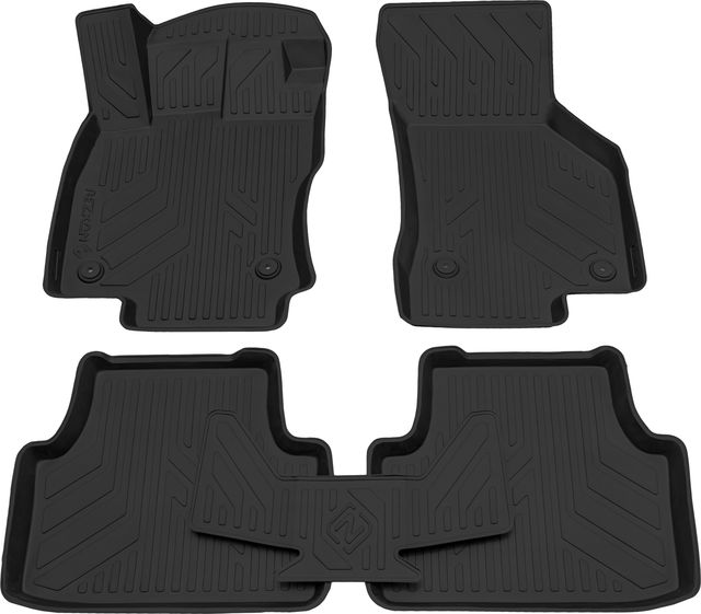 Коврики полиуретанновые Rezkon для салона Skoda Octavia A7 2013-2020. Артикул 0530010200