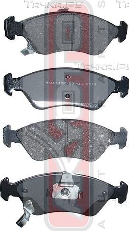 Тормозные колодки Akyoto Packing AKYOTO передние для Kia Clarus I 1996-2001. Артикул AKD-1127