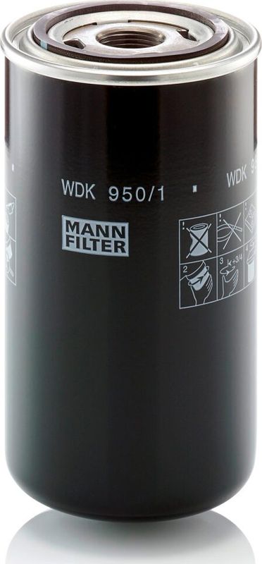 Топливный фильтр Mann-Filter. Артикул WDK 950/1