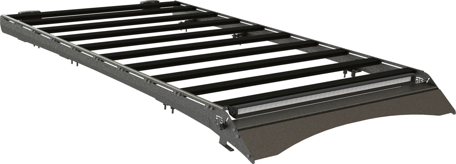 Экспедиционный багажник STC для Lexus GX 470 2002-2009 шторка, дальний и задний свет. Артикул STC-TLCP120-TR1-L1L2