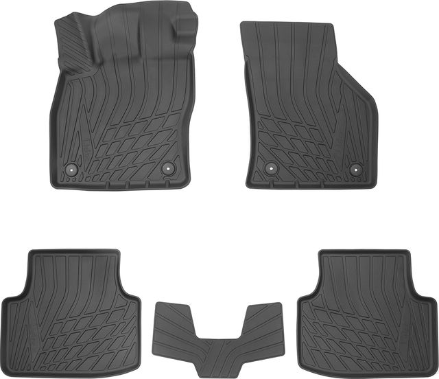 Коврики литьевые Норпласт для салона Skoda Octavia A7 2013-2020. Артикул NP11-LdC-81-401