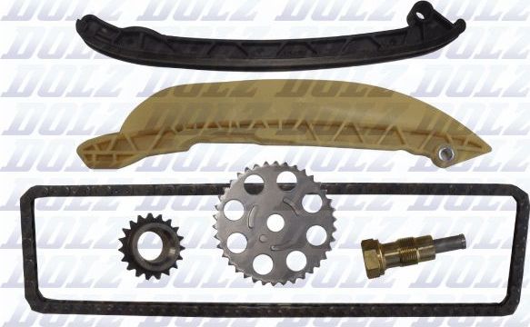 Цепь ГРМ Dolz для Ford Fiesta V 2001-2008. Артикул SKCF065F