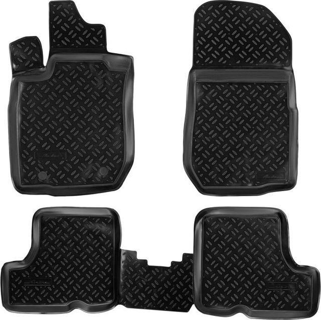 Коврики Airline 3D с высоким бортиком для салона Renault Sandero Stepway I 2009-2014. Артикул ACM-PS-57