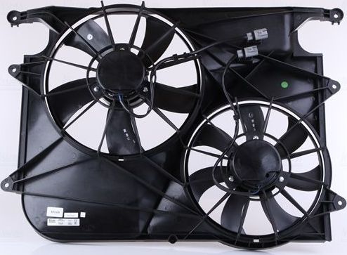 Вентилятор радиатора двигателя Nissens (полимерный материал) для Opel Antara I 2006-2015. Артикул 85610