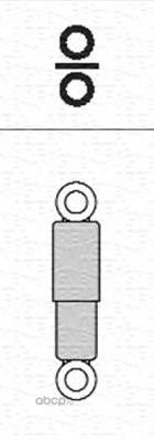 Амортизатор Magneti Marelli задний для Mercedes-Benz E-Класс II (W210, S210) 1995-2002. Артикул 352708070000