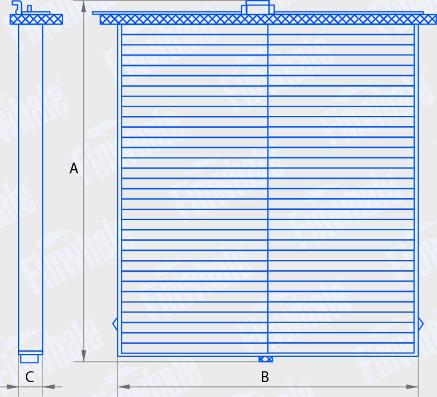 Салонный фильтр Finwhale. Артикул AS935