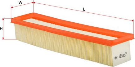 Воздушный фильтр Sakura. Артикул A-2539