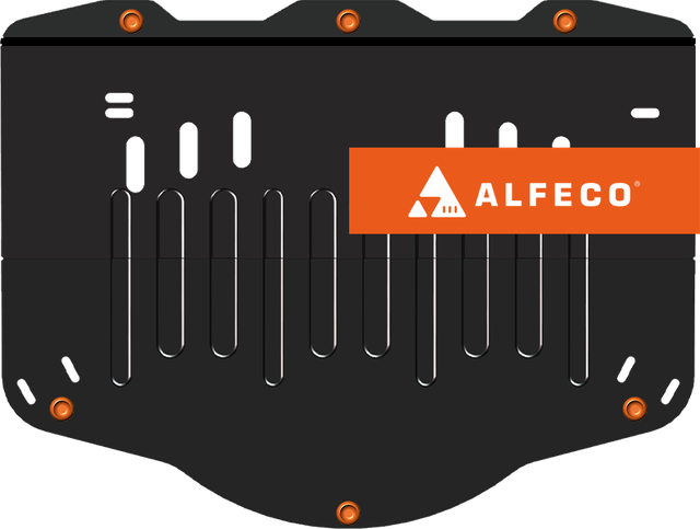 Защита Alfeco для картера и МКПП Citroen C5 II 2010-2017. Артикул ALF.04.32st