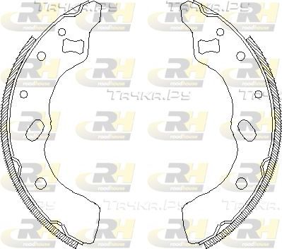 Тормозные колодки RoadHouse задние для Mazda 121 II 1990-1996. Артикул 4639.00