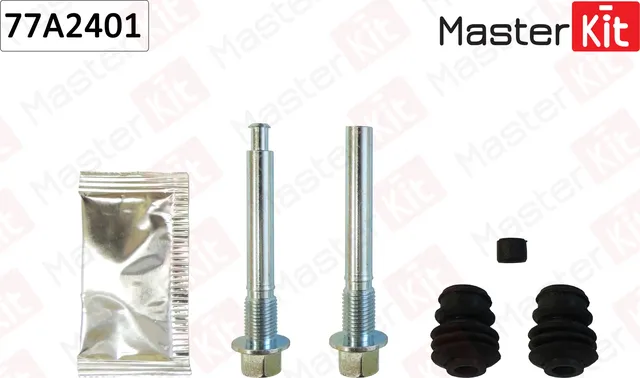 77A2401 Комплект направляющих тормозного суппорта Dodge CALIBER 2006 -  Jeep COMPASS (MK49) 2006 - (Master KIT). Артикул 77a2401