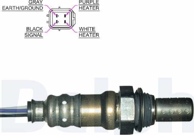 Лямбда-зонд (кислородный датчик) Delphi. Артикул ES20170