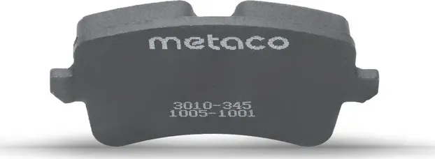 Колодки тормозные задние дисковые к-кт (Metaco). Артикул 3010345
