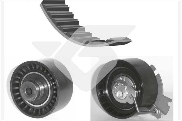 Ремень ГРМ с роликами (комплект) Hutchinson. Артикул KH 281