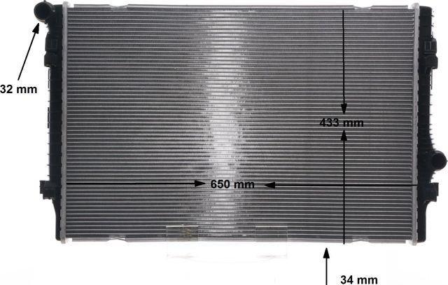 Радиатор охлаждения двигателя Mahle Behr для Skoda Octavia A8 2020-2026. Артикул CR 811 000S