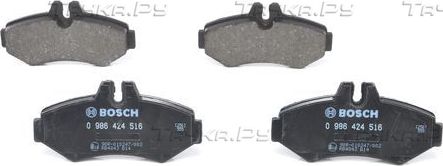 Тормозные колодки Bosch. Артикул 0 986 424 516