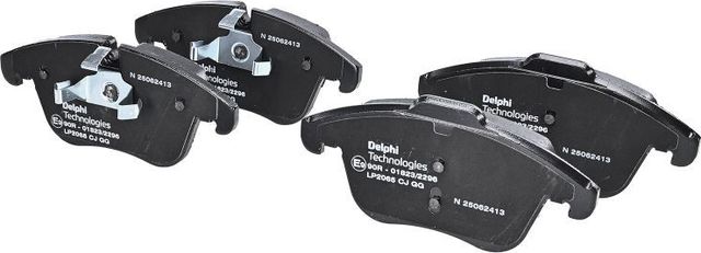 Тормозные колодки Delphi (Low-Metallic). Артикул LP2065