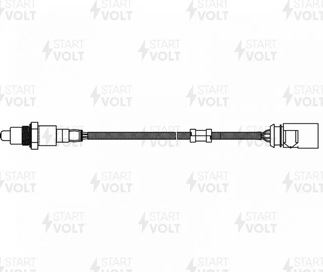 Датчик кисл. для а м VAG Yeti (09-) Jetta (11-) 1.6i 110 л.с. после кат. (VS-OS (Startvolt). Артикул VSOS2112